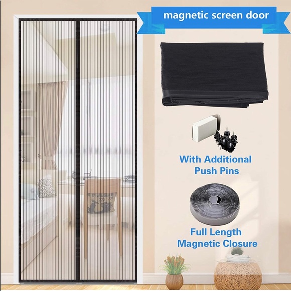 Magnetic Screen Door - Picture 2 of 4